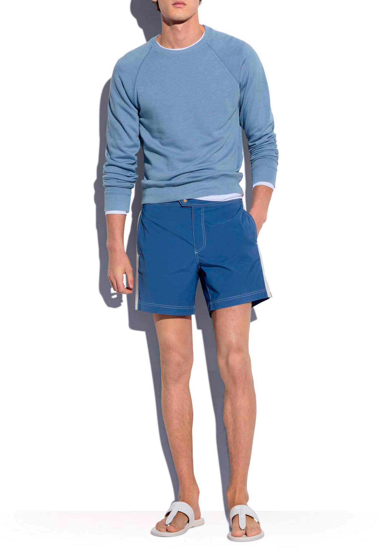 Beachwear TOM FORD Color: blue (Code: 1160) in online store Allure