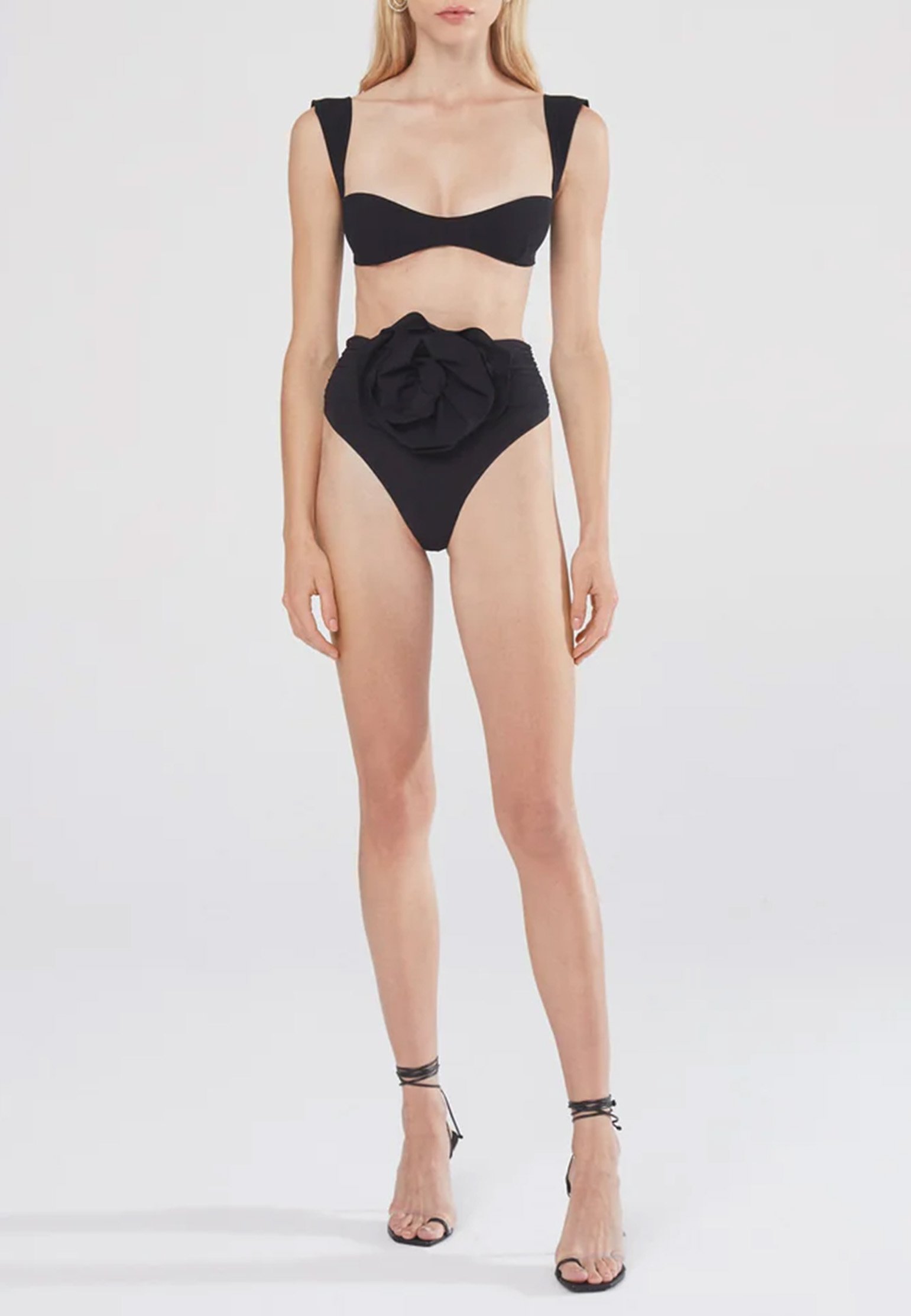 Swim bra MAGDA BUTRYM Color: black (Code: 3675) in online store Allure