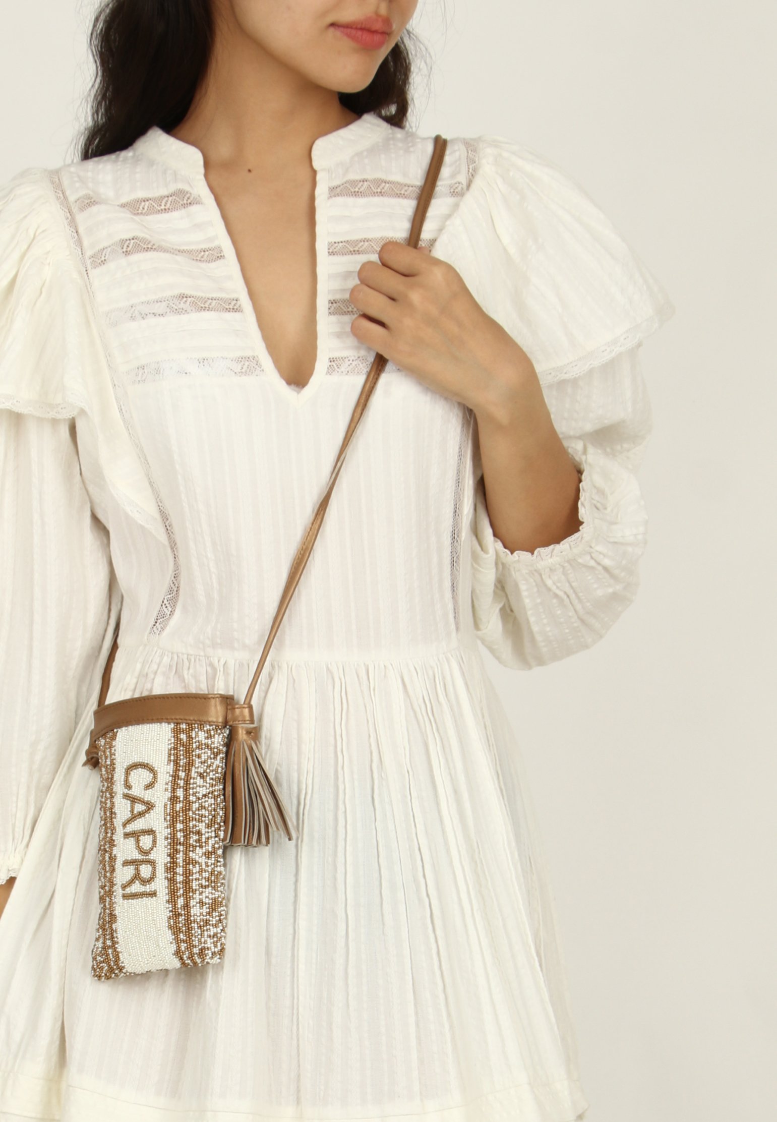 Bag DE SIENA Color: white (Code: 2336) in online store Allure