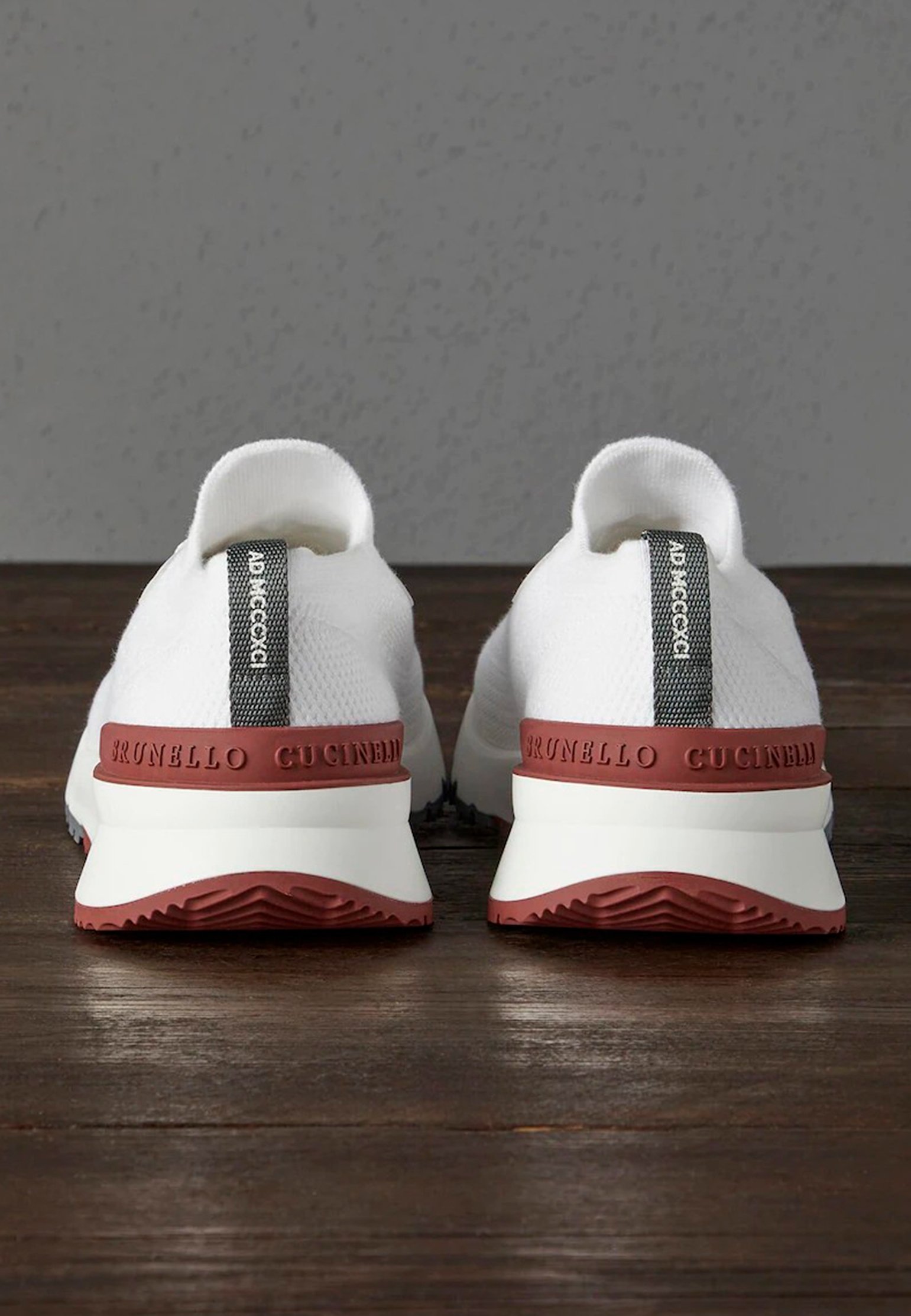 Sneakers BRUNELLO CUCINELLI Color: white (Code: 1478) in online store Allure