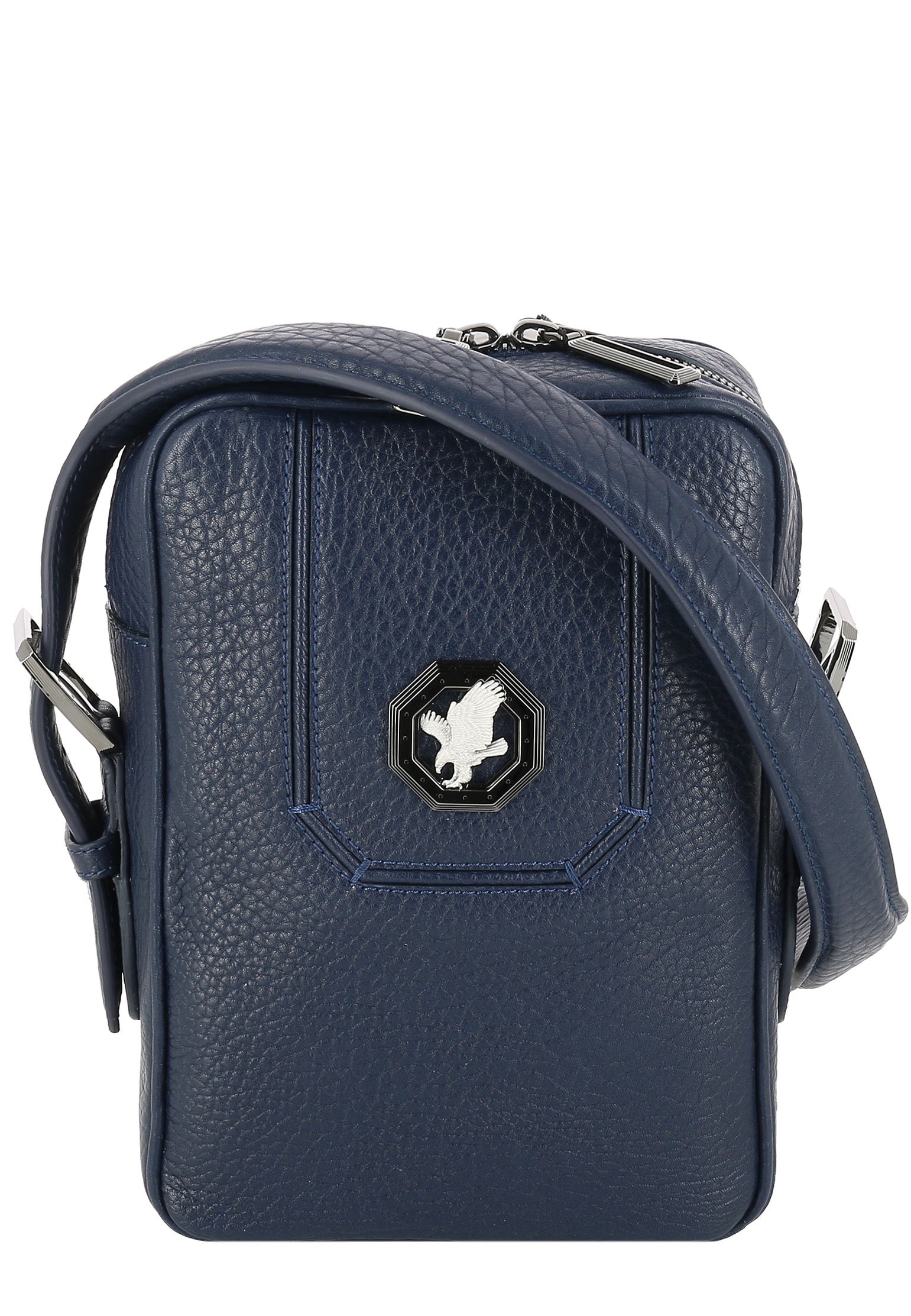 Messenger bag STEFANO RICCI Color: blue (Code: 290) in online store Allure