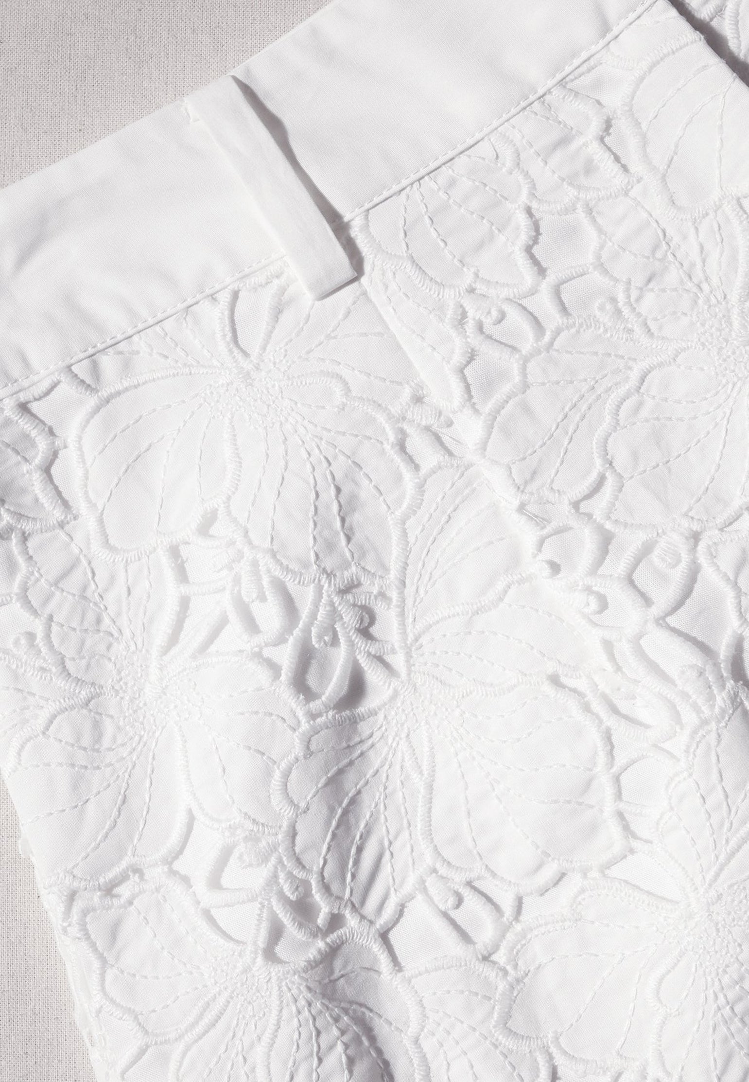 Shorts SELF-PORTRAIT Color: white (Code: 1772) in online store Allure