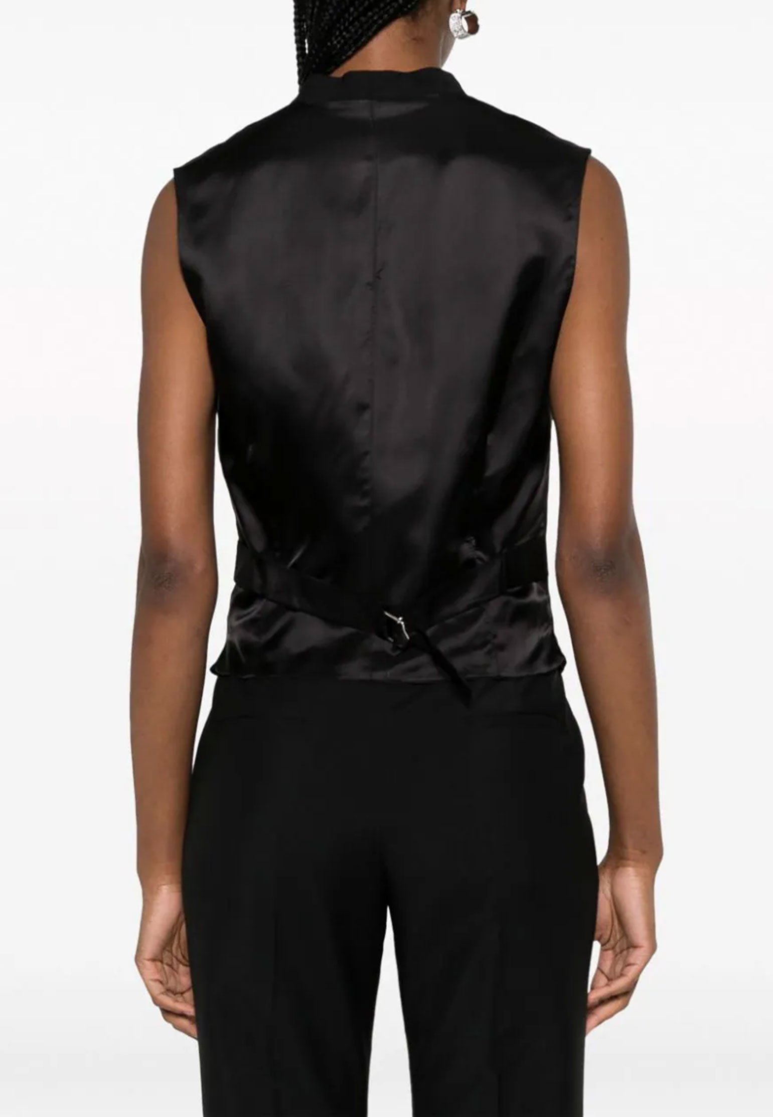 Vest GIUSEPPE DI MORABITO Color: black (Code: 2610) in online store Allure