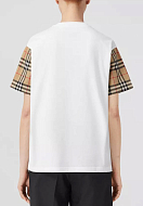 T-Shirt BURBERRY Color: white (Code: 1611) - Photo 3