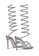 Shoes RENE CAOVILLA Color: grey (Code: 2379) - Photo 4