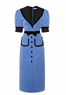 Dress ALESSANDRA RICH Color: light blue (Code: 818) - Photo 1