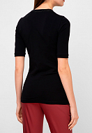 T-Shirt BRUNELLO CUCINELLI Color: black (Code: 634) - Photo 3
