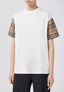 T-Shirt BURBERRY Color: white (Code: 1611) - Photo 2