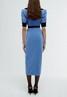 Dress ALESSANDRA RICH Color: light blue (Code: 818) - Photo 3