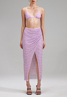 Bikini top SELF-PORTRAIT Color: lilac (Code: 2243) - Photo 1