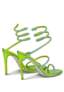Shoes RENE CAOVILLA Color: green (Code: 2374) - Photo 3