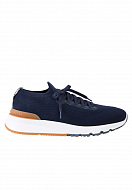 Sneakers BRUNELLO CUCINELLI Color: navy blue (Code: 1179) - Photo 1