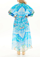 Dress KORE' COLLECTIONS Color: blue (Code: 2309) - Photo 2
