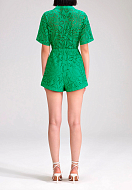 Dress SELF-PORTRAIT Color: green (Code: 1798) - Photo 2