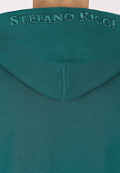 Hoodie STEFANO RICCI Color: vert (Code: 390) - Photo 5