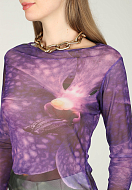Blouse ALESSA Color: violet (Code: 3266) - Photo 3