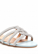 Sandals AQUAZZURA Color: silver (Code: 659) - Photo 6