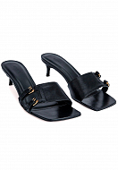 Mules BY FAR Color: black (Code: 589) - Photo 2