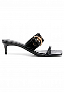 Mules BY FAR Color: black (Code: 592) - Photo 1