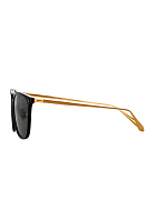 Sunglasses LINDA FARROW Color: black (Code: 4018) - Photo 3