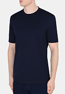 T-Shirt BRUNELLO CUCINELLI Color: blue (Code: 766) - Photo 2