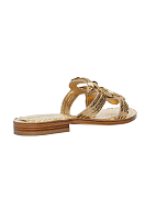 Sandals PAOLA FIORENZA Color: gold (Code: 3228) - Photo 1