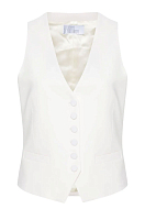 Vest GIUSEPPE DI MORABITO Color: white (Code: 3864) - Photo 1