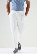 Pants BRUNELLO CUCINELLI Color: white (Code: 477) - Photo 1