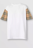 T-Shirt BURBERRY Color: white (Code: 1611) - Photo 1