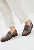 Loafers BRUNELLO CUCINELLI Color: grey (Code: 1191) - Photo 3