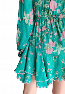 Dress HEMANT&NANDITA Color: green (Code: 754) - Photo 4