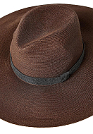 Hat BRUNELLO CUCINELLI Color: brown (Code: 2449) - Photo 2