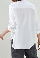 Shirt BRUNELLO CUCINELLI Color: white (Code: 898) - Photo 2