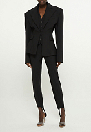 Jacket GIUSEPPE DI MORABITO Color: black (Code: 2597) - Photo 2