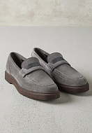 Loafers BRUNELLO CUCINELLI Color: grey (Code: 1191) - Photo 2