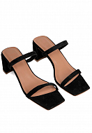 Mules BY FAR Color: black (Code: 591) - Photo 2