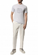 T-Shirt BRUNELLO CUCINELLI Color: light grey (Code: 483) - Photo 2