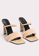 Mules BY FAR Color: beige (Code: 1132) - Photo 2