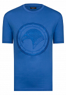 T-Shirt STEFANO RICCI Color: blue (Code: 649) - Photo 1