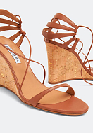 Sandals AQUAZZURA Color: brown (Code: 1694) - Photo 2
