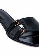 Mules BY FAR Color: black (Code: 589) - Photo 5