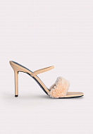 Mules BY FAR Color: beige (Code: 1132) - Photo 1