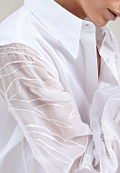 Shirt BRUNELLO CUCINELLI Color: white (Code: 613) - Photo 4