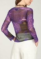 Blouse ALESSA Color: violet (Code: 3266) - Photo 2