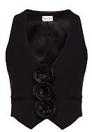 Vest MAGDA BUTRYM Color: black (Code: 2775) - Photo 1
