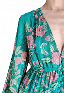 Dress HEMANT&NANDITA Color: green (Code: 754) - Photo 3
