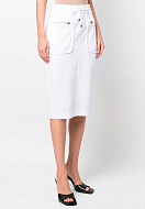 Skirt TOM FORD Color: white (Code: 571) - Photo 2