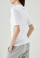 T-Shirt BRUNELLO CUCINELLI Color: white (Code: 632) - Photo 3