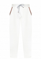 Pants BRUNELLO CUCINELLI Color: white (Code: 210) - Photo 1