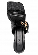 Mules BY FAR Color: black (Code: 592) - Photo 4